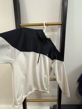 Under Armour Black and White Pullover Hoodie